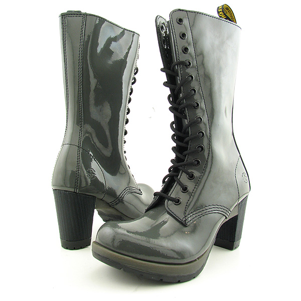 DR MARTENS Dee Boots Gray