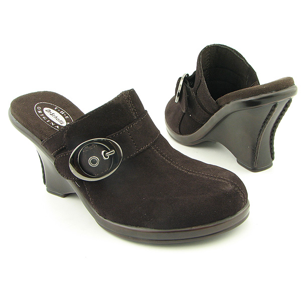 DR SCHOLLS Primid Mules Shoes Brown