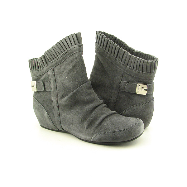DR SCHOLLS Crown Ankle Boots Gray