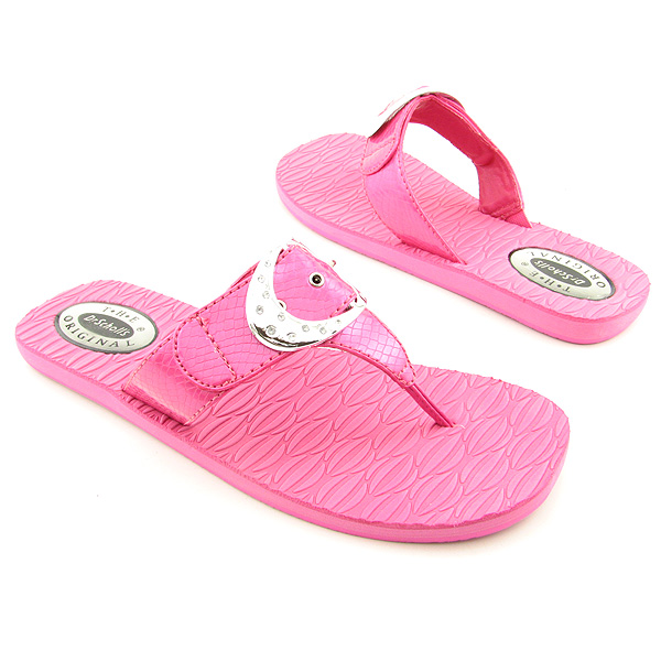 DR SCHOLLS Lotus Thong Sandals Pink