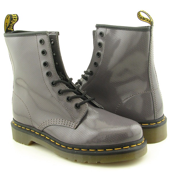 DR MARTENS 1460 Boots Work Shoes Gray