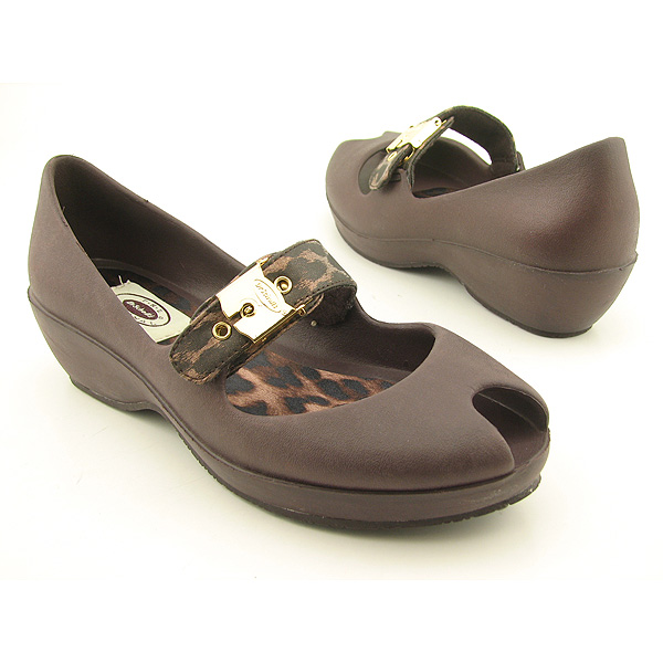 DR SCHOLLS Emerald Wedges Brown