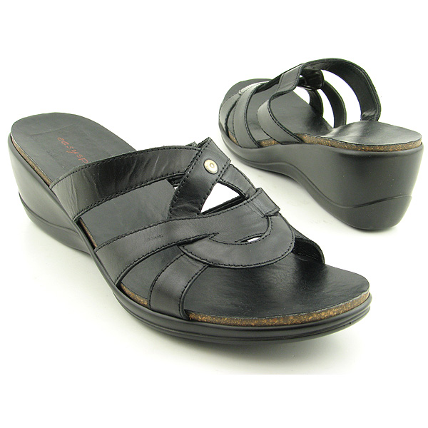 EASY SPIRIT Luanda Wedges Black