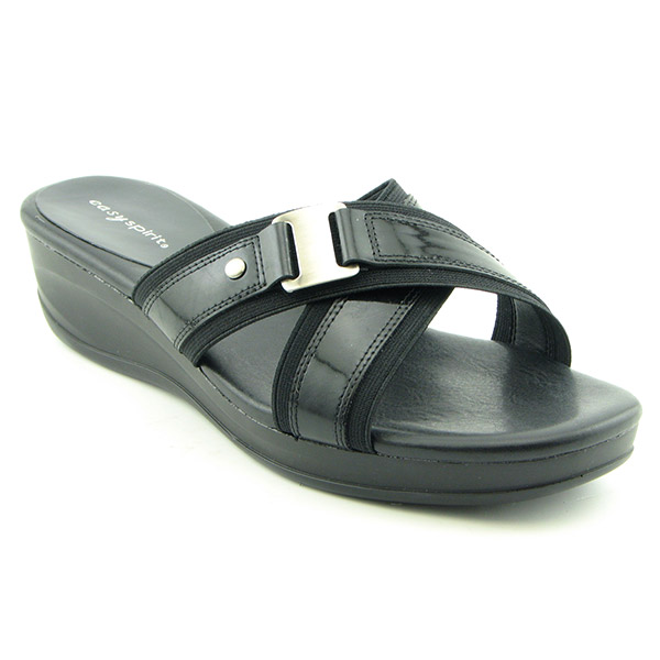 EASY SPIRIT Infusions Slides Black