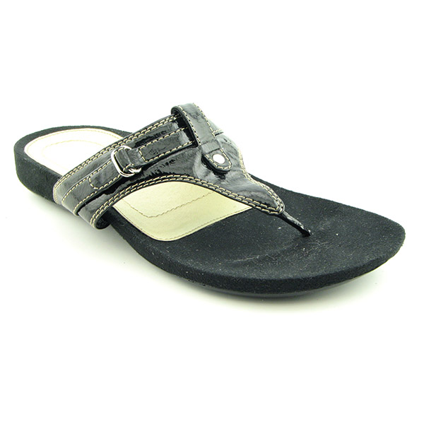 EASY SPIRIT Geordie Flip Flops Black