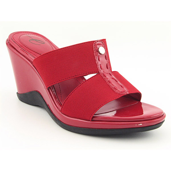 EASY SPIRIT Iras Platform Wedges Red