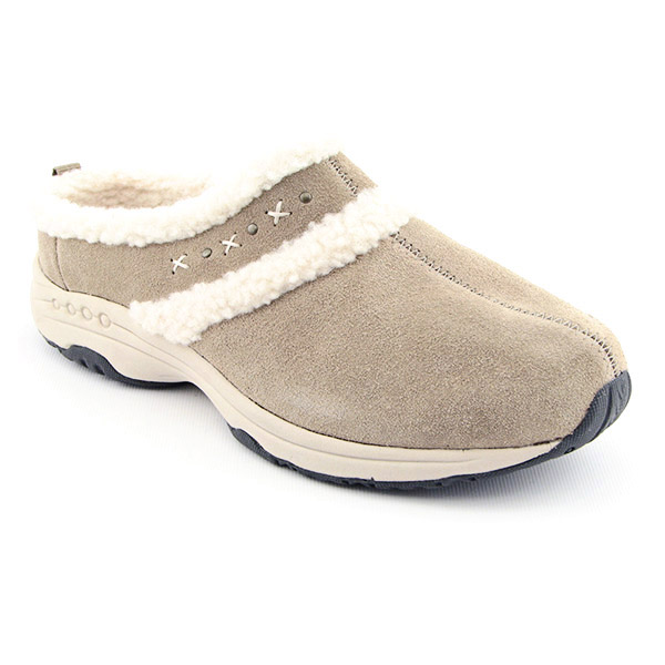 Easy Spirit Travelbuzz Clogs Shoes Beige Womens