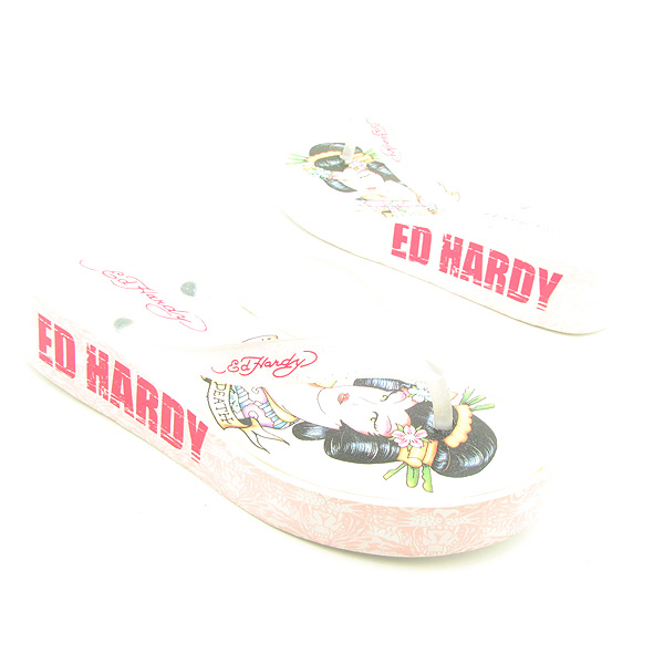 ED HARDY 19SKM101W Flip Flop Sandals Flip Flops