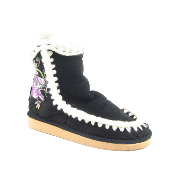 ED HARDY Shinjuku Boots Black