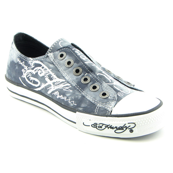ED HARDY Laver Shoes Sneakers Shoes Gray Womens
