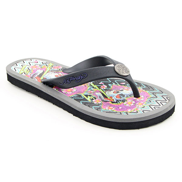 Ed Hardy 19SBC106W Flip Flop Sandals - Womens