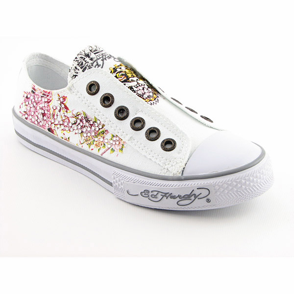 ED HARDY 11FSA107W Starlight Sneakers White