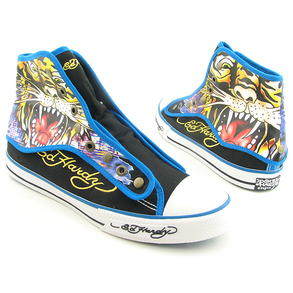 ED HARDY HR Newcastle Sneakers Black