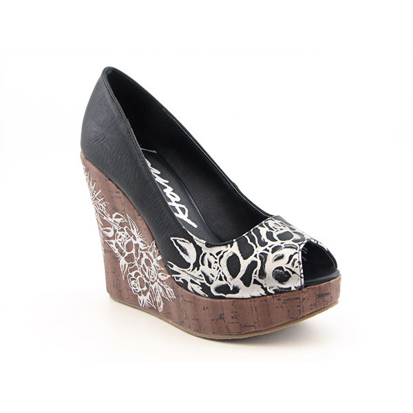 ED HARDY 11FCE104W Celestial Platform Wedges