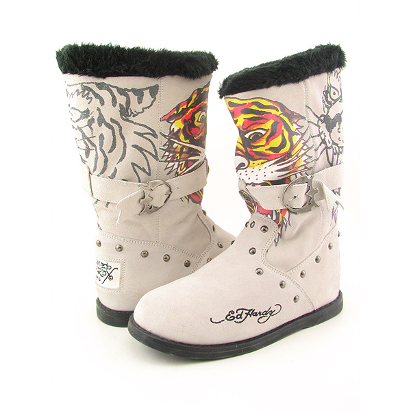 ED HARDY 18FBS107W Boots White