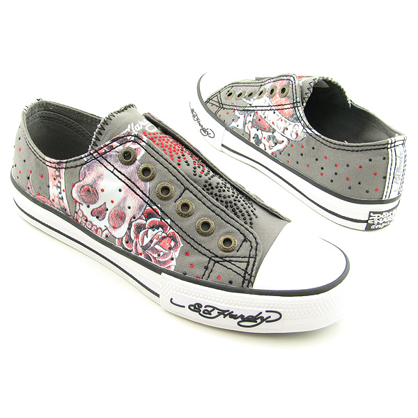 ED HARDY 10FLR906W Sneakers Gray