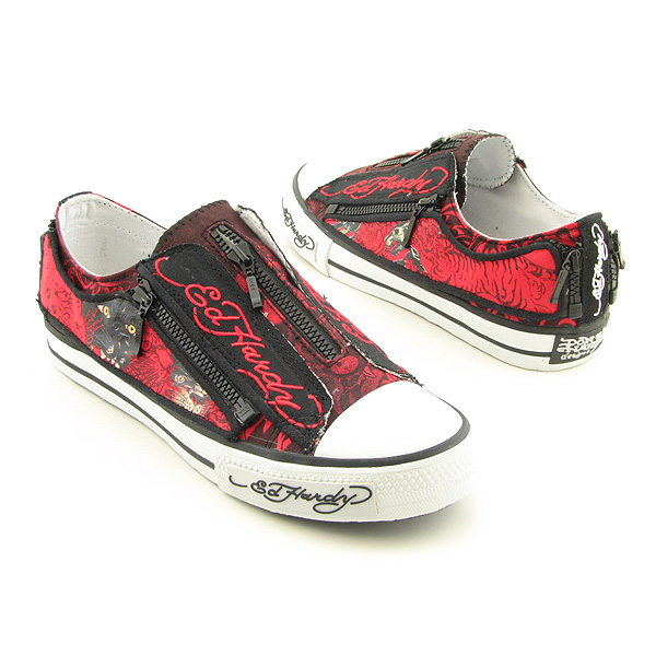 ED HARDY 10FLR503W Sneakers Red