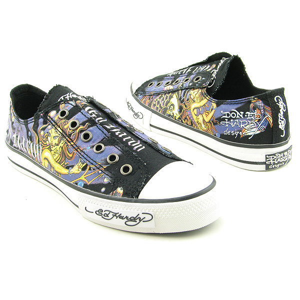 ED HARDY 19FLR121W Sneakers Black