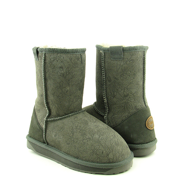 EMU AUSTRALIA Gumnut Lo Boots Gray