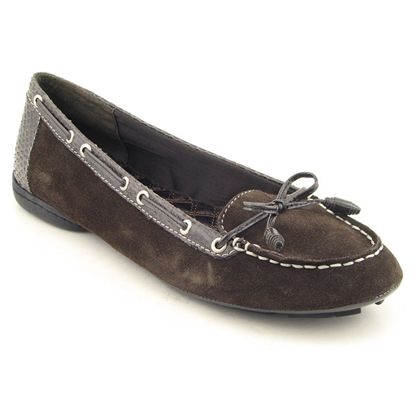 ENZO ANGIOLINI Bartolo Loafers Flats Brown