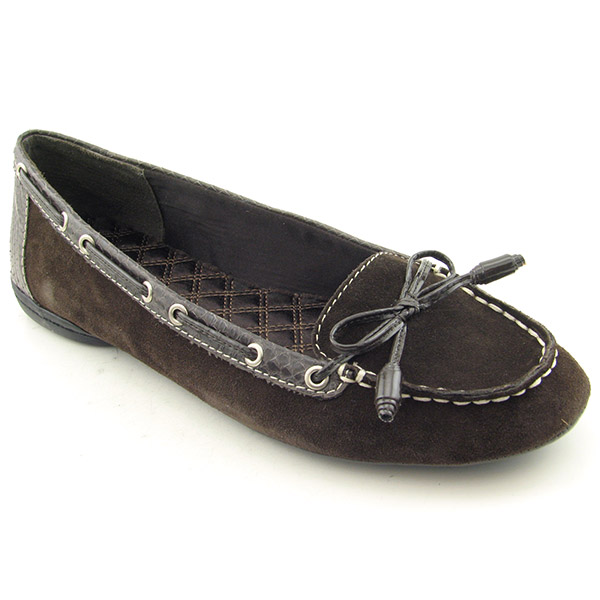 ENZO ANGIOLINI Bartolo Flats Brown