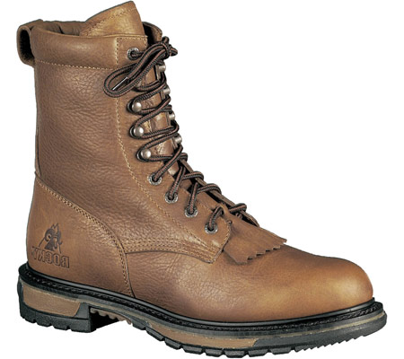 ROCKY 6722 8' Lacer ST Boots Work Shoes Brown Mens
