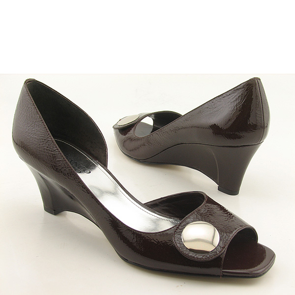 FRANCO SARTO Acre Platform Wedges Brown