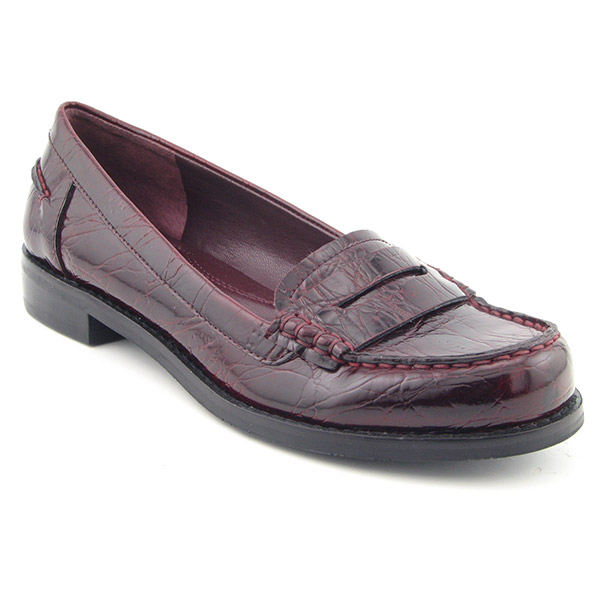 FRANCO SARTO Ivy Loafers Burgundy