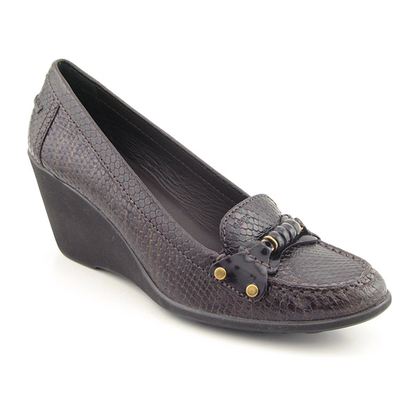 GEOX Dolly Platform Wedges Brown
