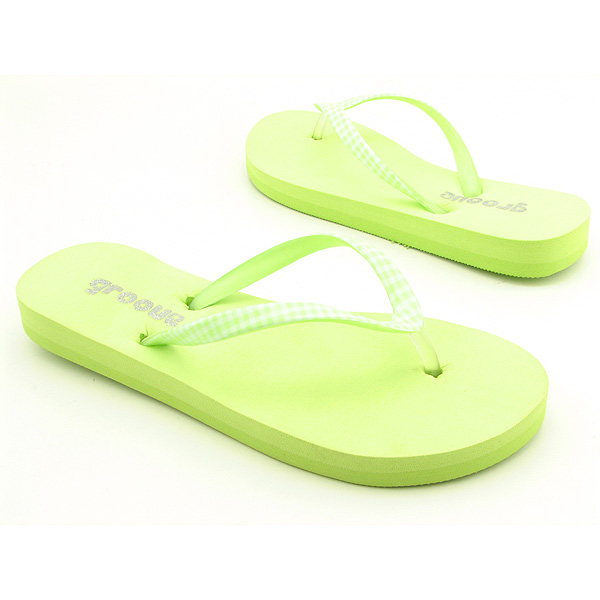 GROOVE Slater Thong Sandals Green