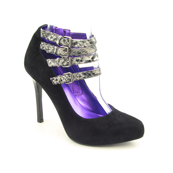GUESS Pettis Heels Strappy Shoes Black