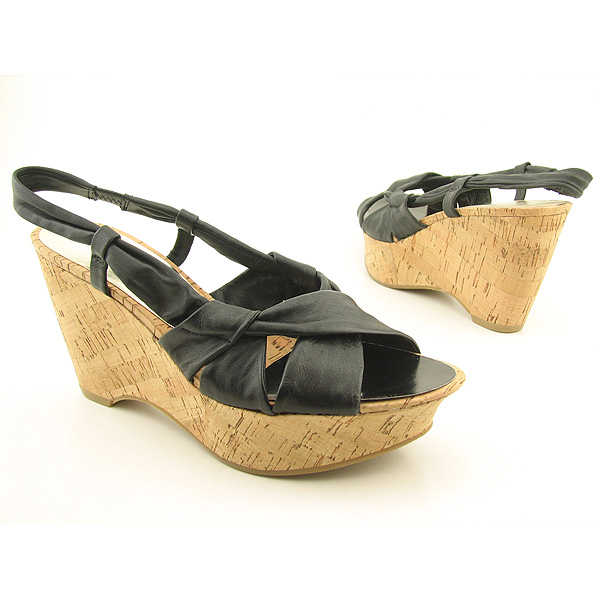 GUESS Aariona Platform Wedges Black