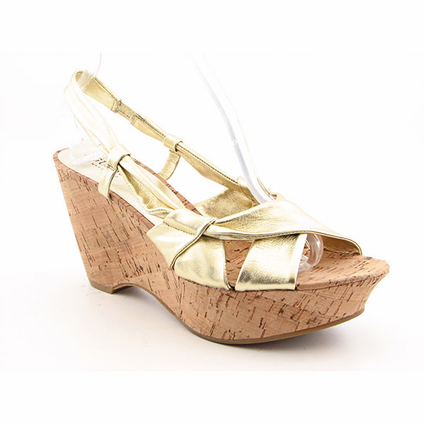 GUESS Aariona Platform Wedges Gold