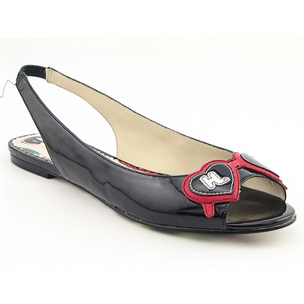 HARAJUKU LOVERS Laurie Flats Slingback Shoes Black