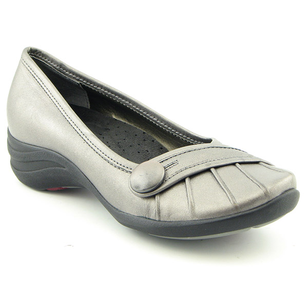HUSH PUPPIES Sonnet Wedges Silver