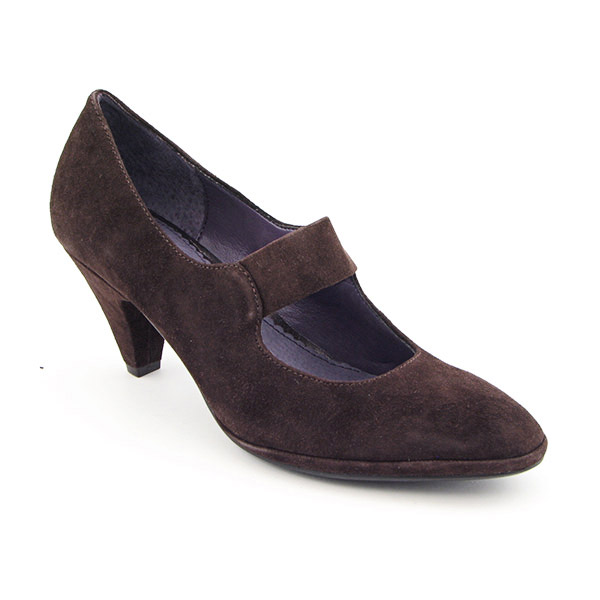HUSH PUPPIES Impression Mary Janes Shoes Brown
