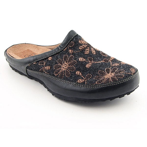 HUSH PUPPIES Logan Square Mules Shoes Black