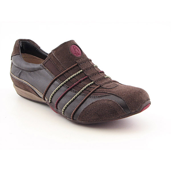 Hush Puppies Loop Slip Ons Shoes Brown Womens