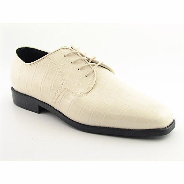 AFTER SIX Turino Wide Oxfords Shoes Bone Mens