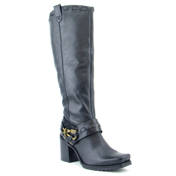 Jessica Simpson Lanasi Boots Western Shoes Black Womens