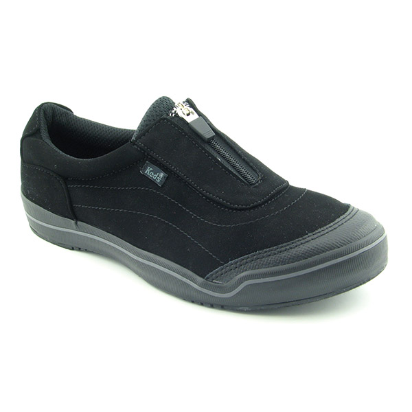 KEDS HS Zip Slip On Shoes Black