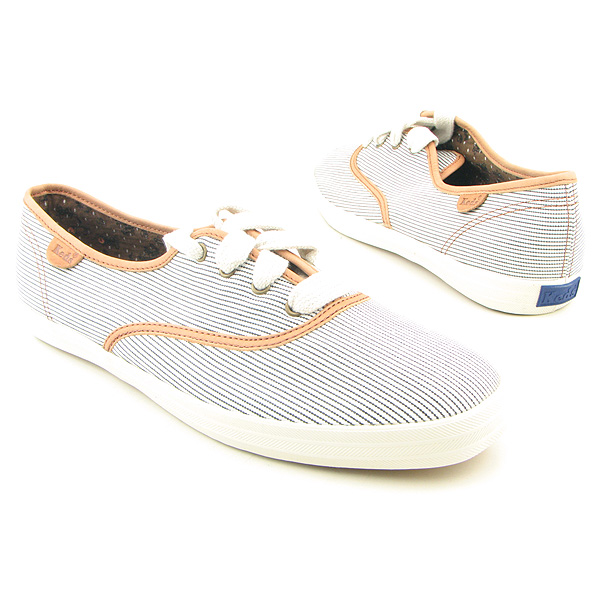 KEDS CH Stripes Lace Up Shoes White