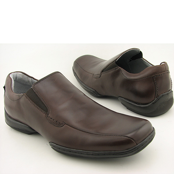KENNETH COLE NY Come Fly With Me Loafers Brown Mens