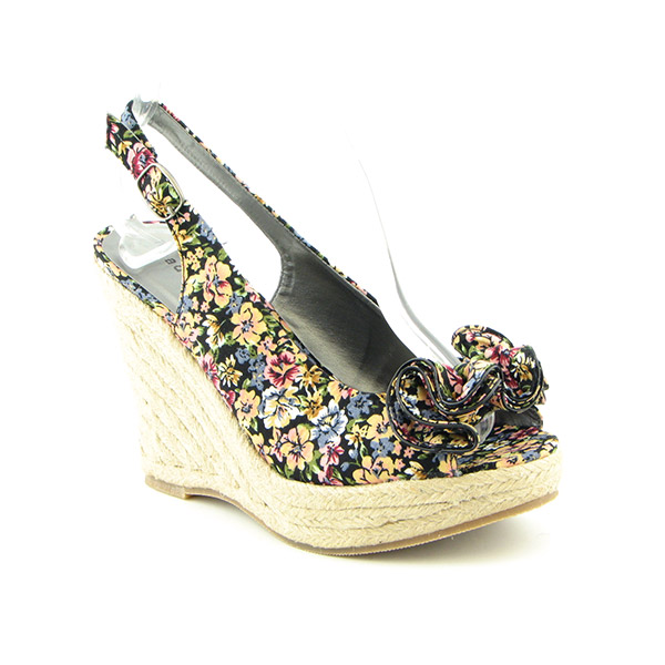 MADDEN GIRL Lokomo Platform Wedges Black