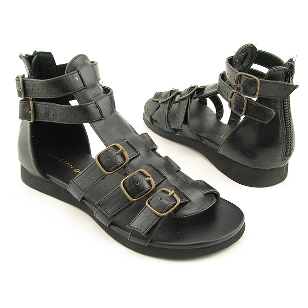 MADDEN GIRL Laake Gladiator Shoes Black