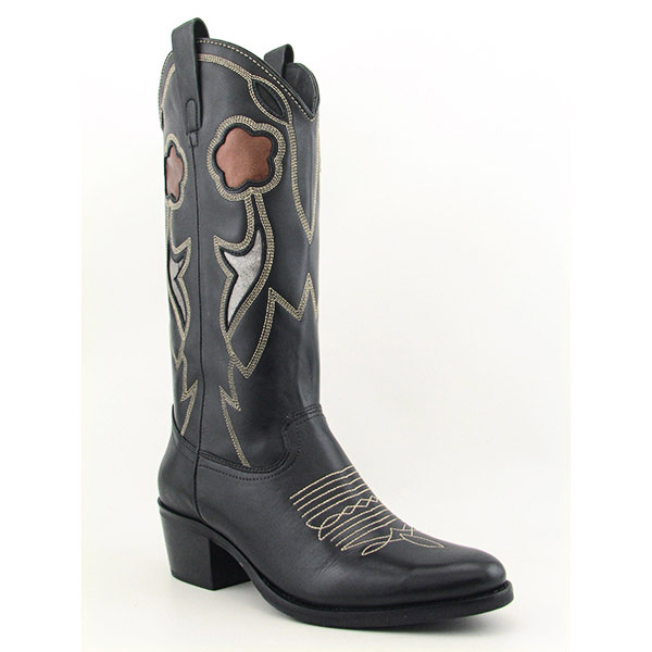 Matisse Trigger Boots Cowboy Shoes Black Womens