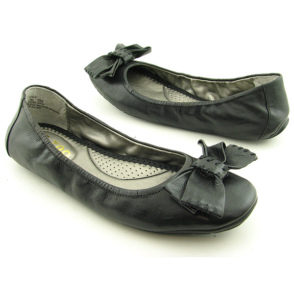 ME TOO Lion Flats Black