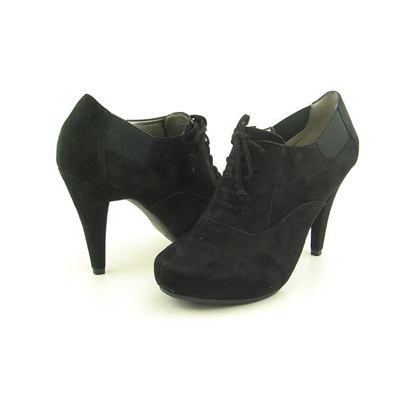 ME TOO Lisbon14 Booties Ankle Boots Black