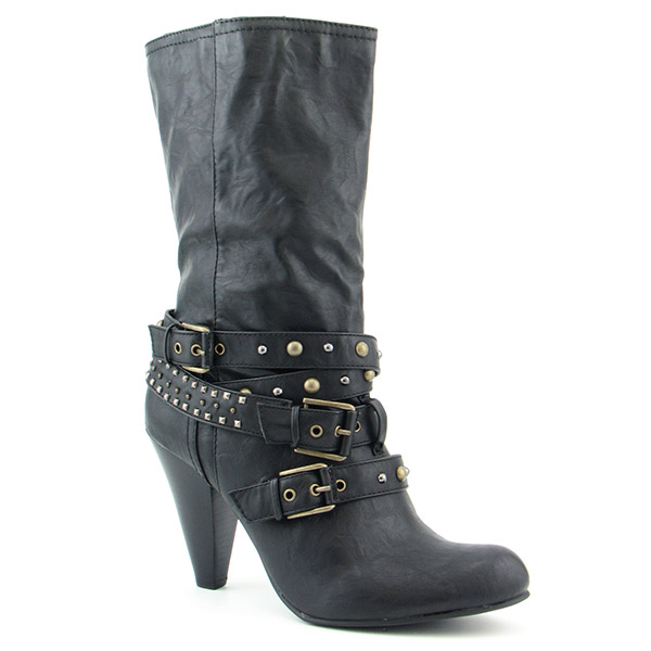 MIA Sterling Boots Calf Black