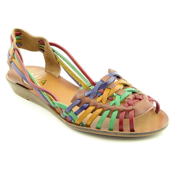 MIA Cajun Slingbacks Brown